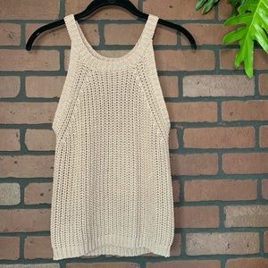 Knit tank top